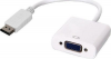 Αντάπτορας DisplayPort (Male) σε VGA (Female) 0.20m White CAB-DP006